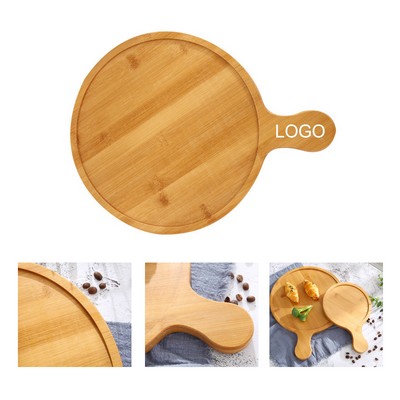 10" Round Bamboo Cutting Board