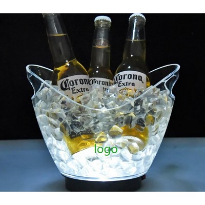 2L Glowing LED Ice Bucket