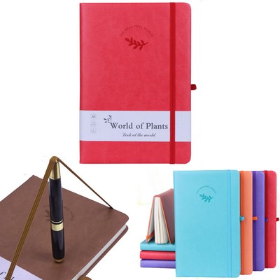 Stationery PU Leather A6 Notepad