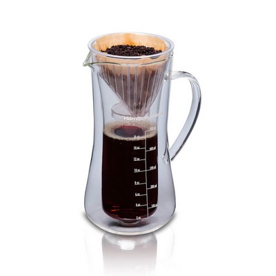 Hamilton Beach Pour Over Coffee Maker 17oz Glass Carafe