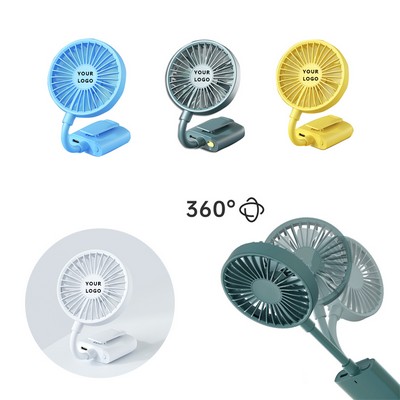 Mini Cordless Fan Hand Tabletop Portable Usb Cooling Clip Fan