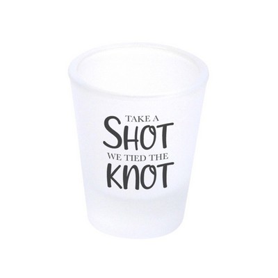 1.5 oz Frosted Shot Glass