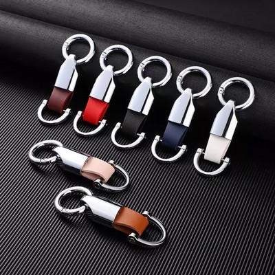 Leather Key Ring