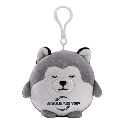 3.5" Keychain Squishmallow Plush Key Tag - Dog