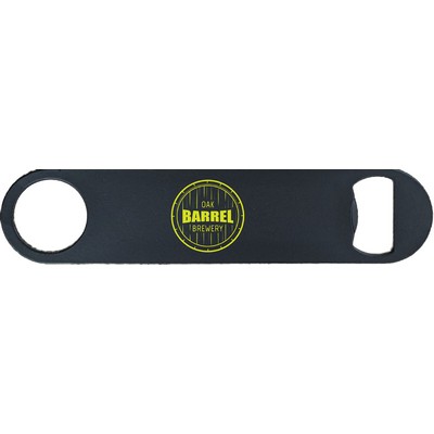 Black Stainless Steel Bottle Opener