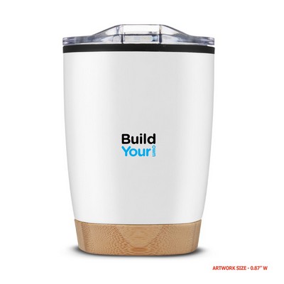 Low Minimum - Stainless & Bamboo Tumbler 12 oz