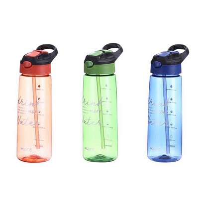 27 Oz. Sports Water Bottle w/Straw