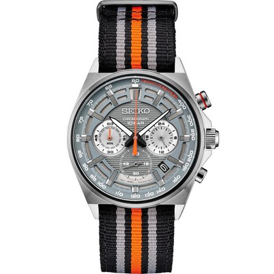 Mens Essential Chronograph SS Gray