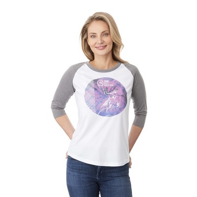 Women's DAKOTA Three Quarter Raglan Tee