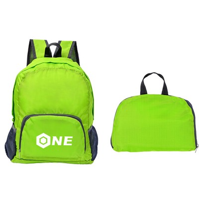 Custom Lightweight Water Resistant Foldable Backpack