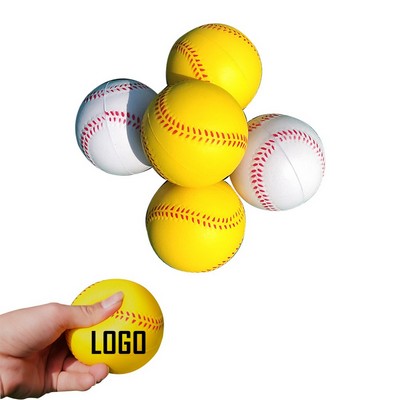 2.95'' Soft PU Foam Baseball for Kids - Training & Stress Relief