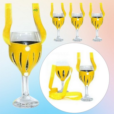 Party Glassware Neck Strap