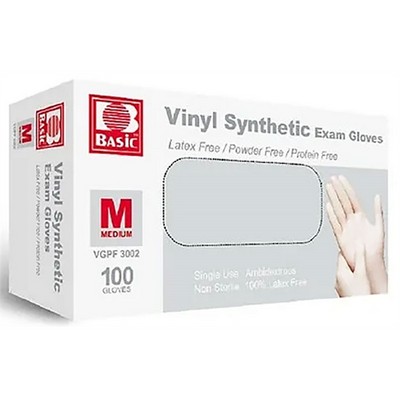 Vinyl Synthetic Exam Glove