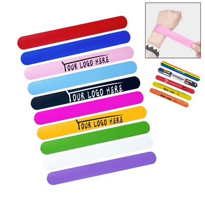 Soft Silicone Slap Bracelets