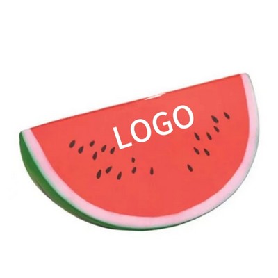 Custom Watermelon Slice Shaped Stress Ball