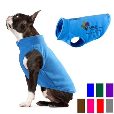 280gsm Fleece Dog Vest with Buckle