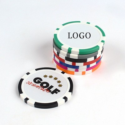 Poker Chip Ball Marker