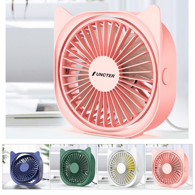 Desk Fan Battery Operated Rechargeable