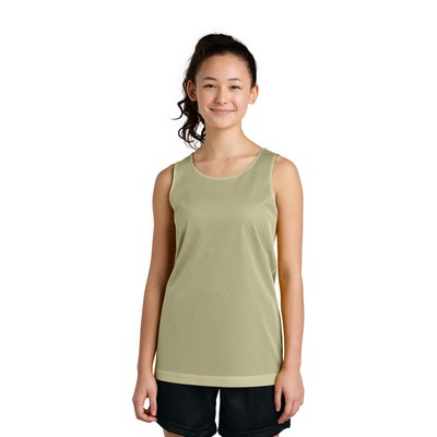 Sport-Tek® Youth PosiCharge® Reversible Mesh Tank