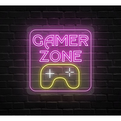 Gamer Zone Neon Sign