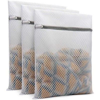 Durable Honeycomb Mesh Laundry Bag 12" x 16"