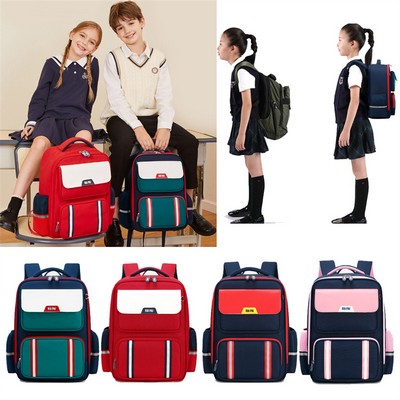 Primary School Students Schoolbag British Style Backpack