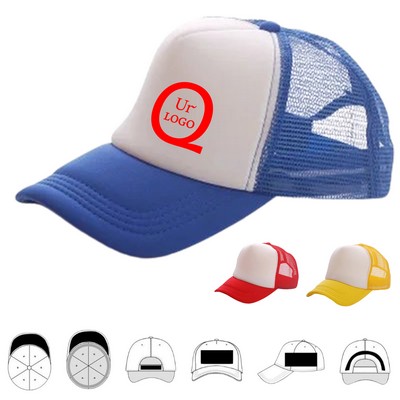 Two-Tone Mesh Baseball Cap