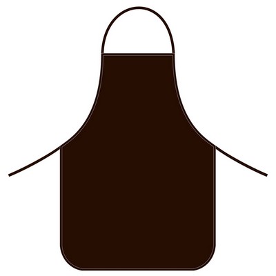 Basic Apron 20"x28" -Round corner -Polycotton