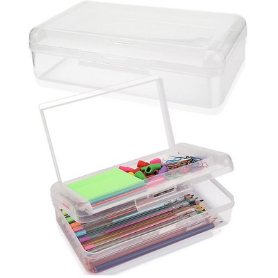 Large Capacity Double Layer Pencil Case