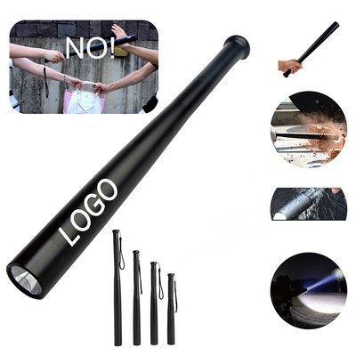 Aluminum Self-Defense Flashlight Baton