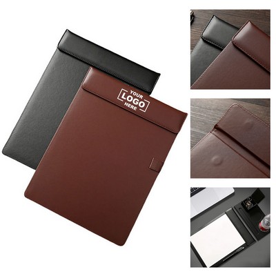 Leather Magnetic Business Clipboard