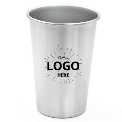 16 Oz Stainless Steel Cup