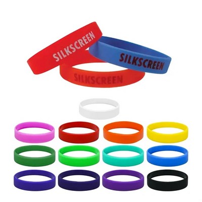 0.47inch Height Silicone Wrist Band