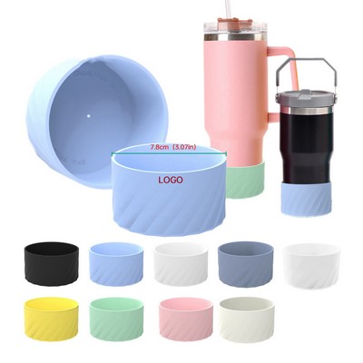 Protective Silicone Bottom Sleeve For Quencher Tumbler