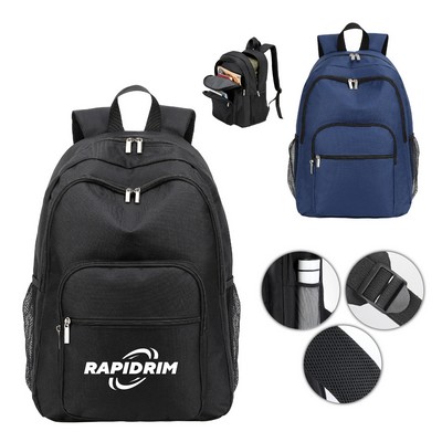 Heavy-Duty 600D Classic Laptop Backpack