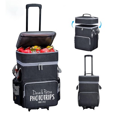 Large Rolling Cooler Bag