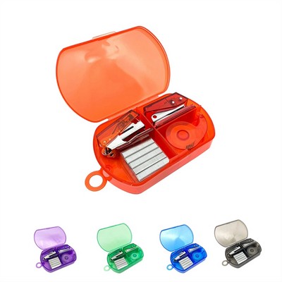 Office Supplies Set Desk Accessories Kits Stapler