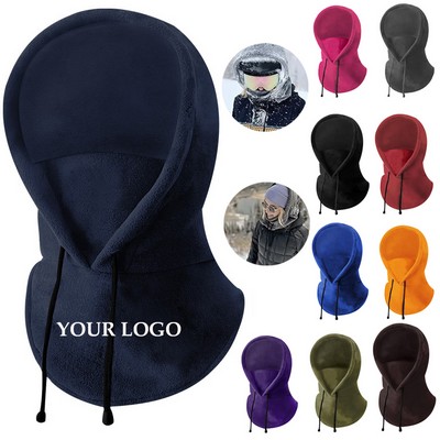 Balaclava Fleece Ski Face Mask Adjustable Winter Hat