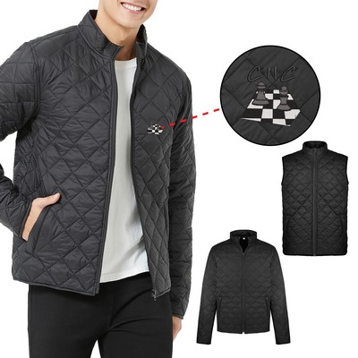 Men's Full-Zip Quilted Jacket