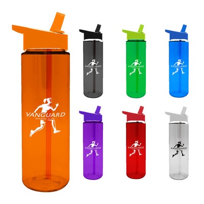 28 oz. Tritan™ Bottle with Wide Mouth Flip Straw Lid