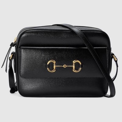 Gucci Horsebit 1955 Small Shoulder Bag - Black