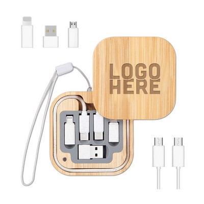 Square Multi-Function Fast Charging Cable Kit