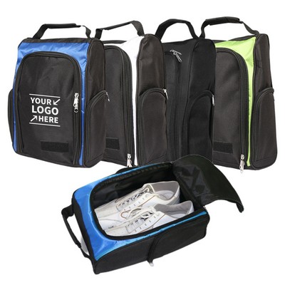 Zippered Golf Shoe Carrier Bag