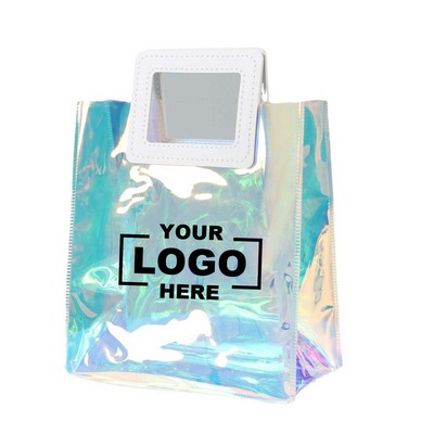 Holographic Transparent Tote Bag