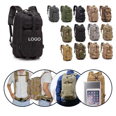 Water Resistant Army Camouflage Tactical Backpack Hiking Bag