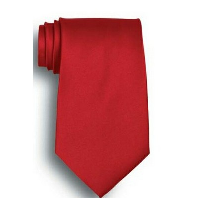 Red Silk Tie