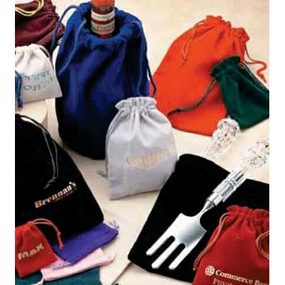 Rayo Suede Drawstring Jewelry & Gift Pouch (6 3/4"x14 1/2")