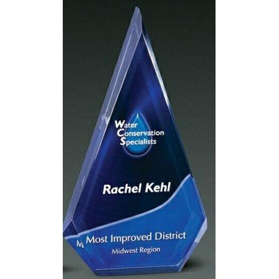 7" AcryliPrint® HD Triangle Award