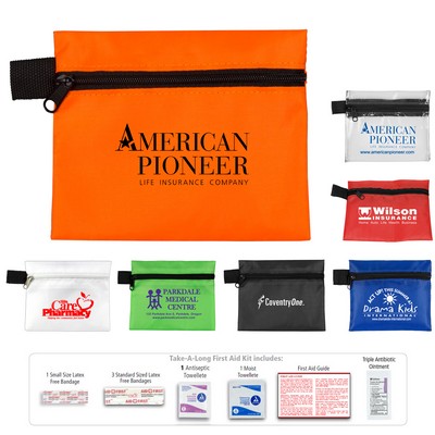 "Tag-a-Long Plus" 8 Piece First Aid Kit