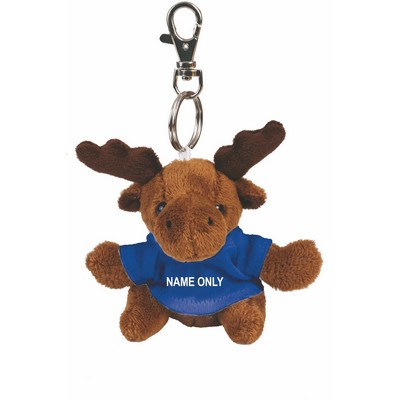 Moose Plush Keychain